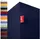 r-up Spannbettlaken Baumwolle 140 x 200 - 160 x 200 cm Blau