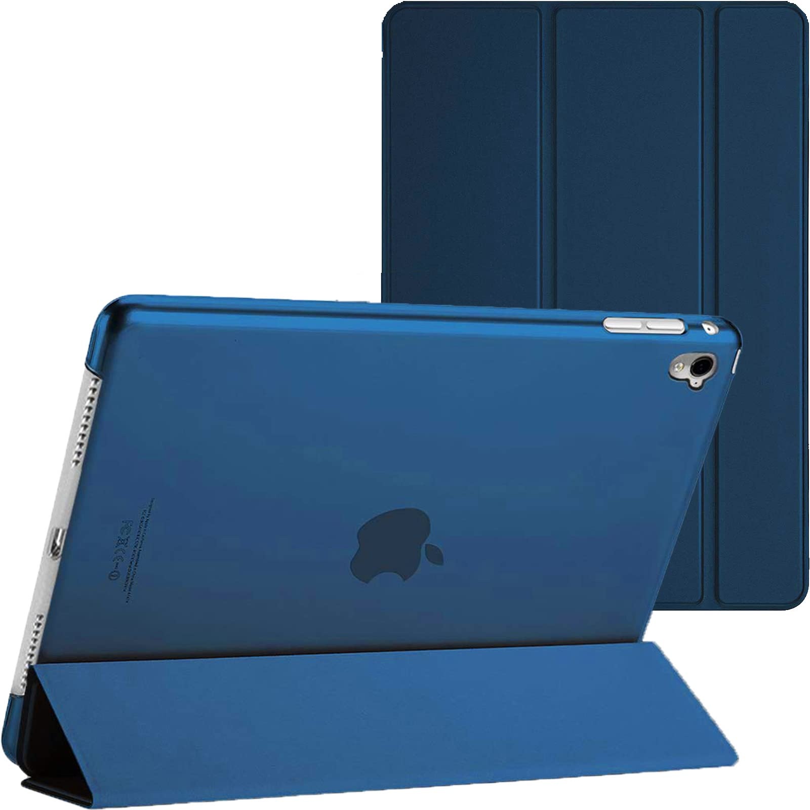 Smart Magnetic Stand Cover For Apple iPad 9./8./7th Generation 10.2'' Case iPad Released in 2019/20/21 with Auto Wake/Sleep (Blue)