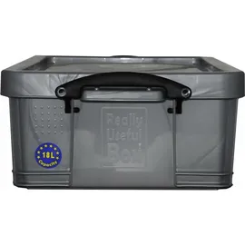 Really Useful Box Aufbewahrungsbox 48 x 39 x 20 cm 18-tlg. silber
