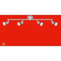 BRILONER LEUCHTEN LED Deckenleuchte "Picco", weiß, Lampen