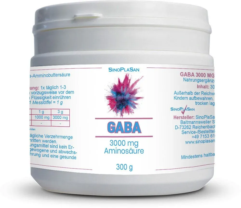 SinoPlaSan Gaba 3000 mg Aminosäure