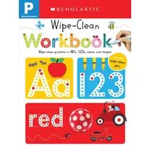 Scholastic Pre-K Wipe-Clean Workbook: Scholastic Early Learners (Wipe-Clean Workbook): Included Wipe Clean Pen