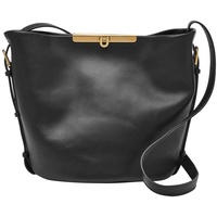 Fossil Penrose Bucket Bag Black