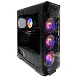 STGsivir Gaming PC, GeForce RTX 3050 6GB GDDR6,Core i7 8th bis zu 4.1 Ghz,32GB DDR4,1TB SSD,WLAN 6,BT5.0,RGB Lüfter x3,Windows11 Pro,Gamer PC Computer Desktop