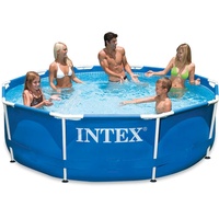 INTEX Metall Frame Pool mit GS-Pumpe 366x76 cm