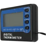 Vici Tm803 Thermometer Für Kühlschrank Und Gefrierschrank, Digitales Temperaturmessgerät Mit Alarmfunktion
