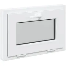 vidaXL Kellerfenster RISOR 60 x 40 cm weiß