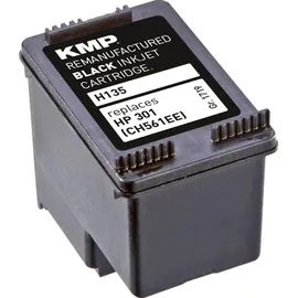 KMP kompatibel zu HP 301 schwarz (CH561EE)