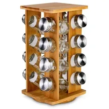 JUSTINUS Gewürzkarussel inkl. 16 Gläsern - B/H/T ca. 15,30x30,30x15,30