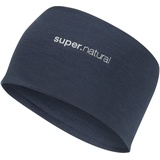 super.natural Merino-Stirnband - Wanderlust Headband - blau