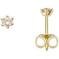 Firetti Paar Ohrstecker »Schmuck Geschenk Gold 750 Ohrschmuck Solitär«, mit Brillant - Krappenfassung 70963812-0 gelbgoldfarben 0,2 ct P2 = erkennbare Einschlüsse,