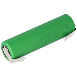 Sony Konion US18650VTC5 2600mAh 3,6V - 3,7V 65,4x18,2mm mit Lötfahne U