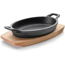 Lacor Magma Gusseisenpfanne oval 6 cm