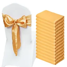 Vevor Stuhlschärpen 50 St. Gold