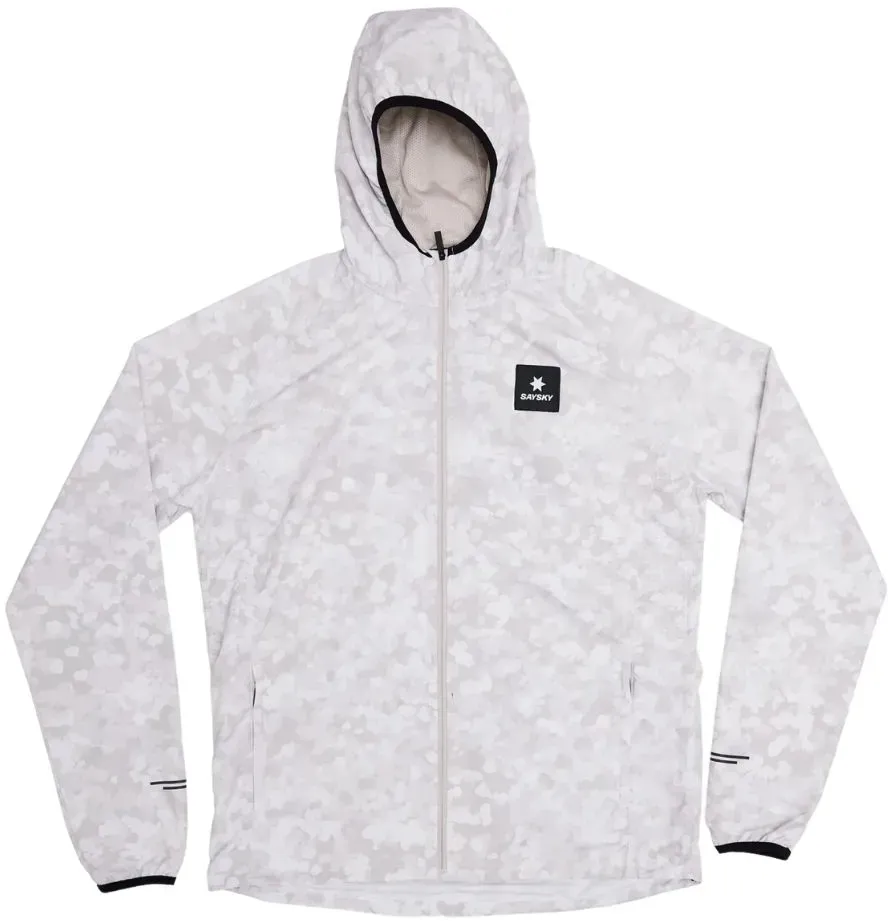 Saysky Herren Camo Pace Jacket weiß