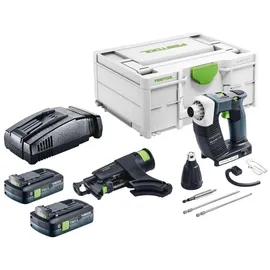 Festool DWC 18-4500 Basic inkl. 2 x 4,0 Ah + Systainer