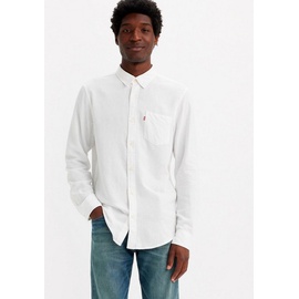Levis Levi's Herren »SUNSET 1-Pocket Standard Hemd,Bright White,L