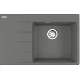 Franke Centro CNG 611-78A rechts Einbauspüle steingrau Excenterbetätigung 780 x 500 mm