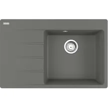 Franke Centro CNG 611-78A rechts Einbauspüle steingrau Excenterbetätigung 780 x 500 mm