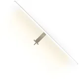 kalb Material für Möbel LED Aufbauleuchte, 600mm, silber-grau, warmweiss, 1er SET