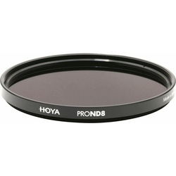 Hoya Pro ND8 Filter (62 mm, ND- / Graufilter), Objektivfilter, Schwarz