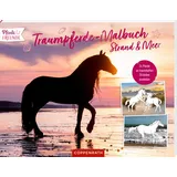 Coppenrath Verlag Traumpferde-Malbuch: Strand & Meer