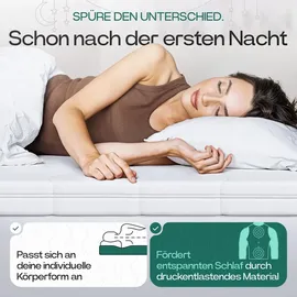 knerst Matratzentopper 160 x 200 x 5 cm Polyurethane Schaum
