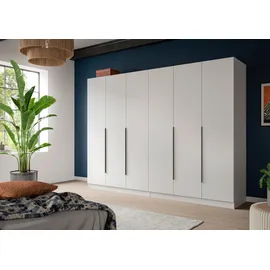 Möbel Boss Kleiderschrank KOPENHAGEN 240 x 181 x 52 cm Weiß