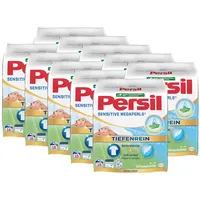 Persil Sensitive Megaperls 160 WL (10 x 16 Waschladungen), Waschmittel für Allergiker mit beruhigender Aloe vera für sensible Haut, effektiv von 20 °C bis 95 °C, ECARF-zertifiziert