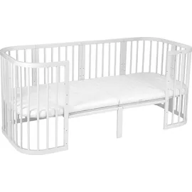 Waldin Erweiterung auf 174cm für 7in1 Babybett, KEIN BETT, Weiß