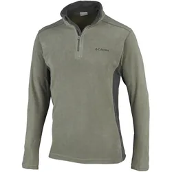 Columbia Herren-Fleecepullover Klamath Range II Half Zip, greenscape-canteen, S