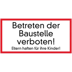 Verbotsschilder PVC