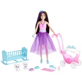 Mattel Barbie Dreamtopia Skipper Babysitter mit Lämmchen (HLC29)