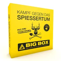 Kampfhummel Kampf gegen das Spiessertum Big Box (Fast) Leere Box mit Platz für über 1500 Karten des fiesen Deutschen Kartenspiels für Leute mit schwarzem Humor