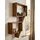 KADIMA DESIGN Wandregal Nako 50 x 13 x 49 cm Braun