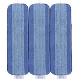 Bona Bodenwischer Wischpad Mikrofaser Blau 3 St.