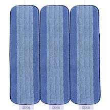 Bona Bodenwischer Wischpad Mikrofaser Blau 3 St.