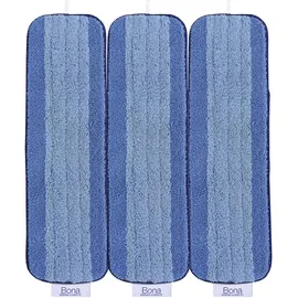 Bona Bodenwischer Wischpad Mikrofaser Blau 3 St.