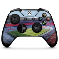Skin kompatibel mit Microsoft Xbox One X Controller Folie Sticker FC Bayern München FCB Stadion