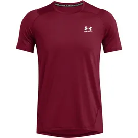 Under Armour Herren Kurzarm HG Armour Fitted SS, CARDINAL, S