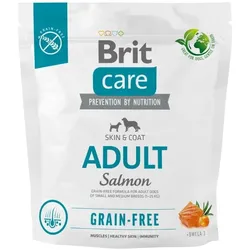 BRIT Care Grain-free Adult Trockenfutter mit Lachs 1 kg
