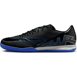 Nike Herren Zoom Vapor 15 Academy Ic Fußballschuh, Black Chrome Hyper Royal, 45.5 EU