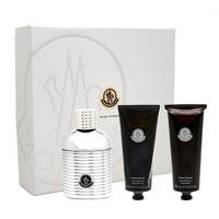 MONCLER Pour Homme Eau de Parfum 100 ml + Shower Gel 100 ml + Shampoo 100 ml Geschenkset