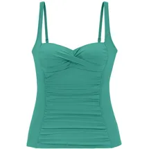 LASCANA Tankini-Top Damen Blau 38 Cup D