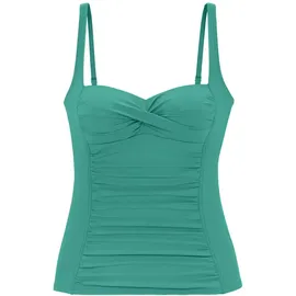 LASCANA Tankini-Top Damen Blau 38 Cup D