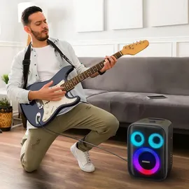 Tronsmart Halo 200 with microphone (black) (18 h, Batteriebetrieb), Bluetooth Lautsprecher, Schwarz