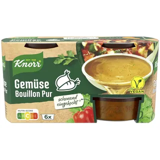 KNORR Bouillon Gemüse – Pack von 6