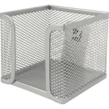 Q-Connect Zettelbox silber