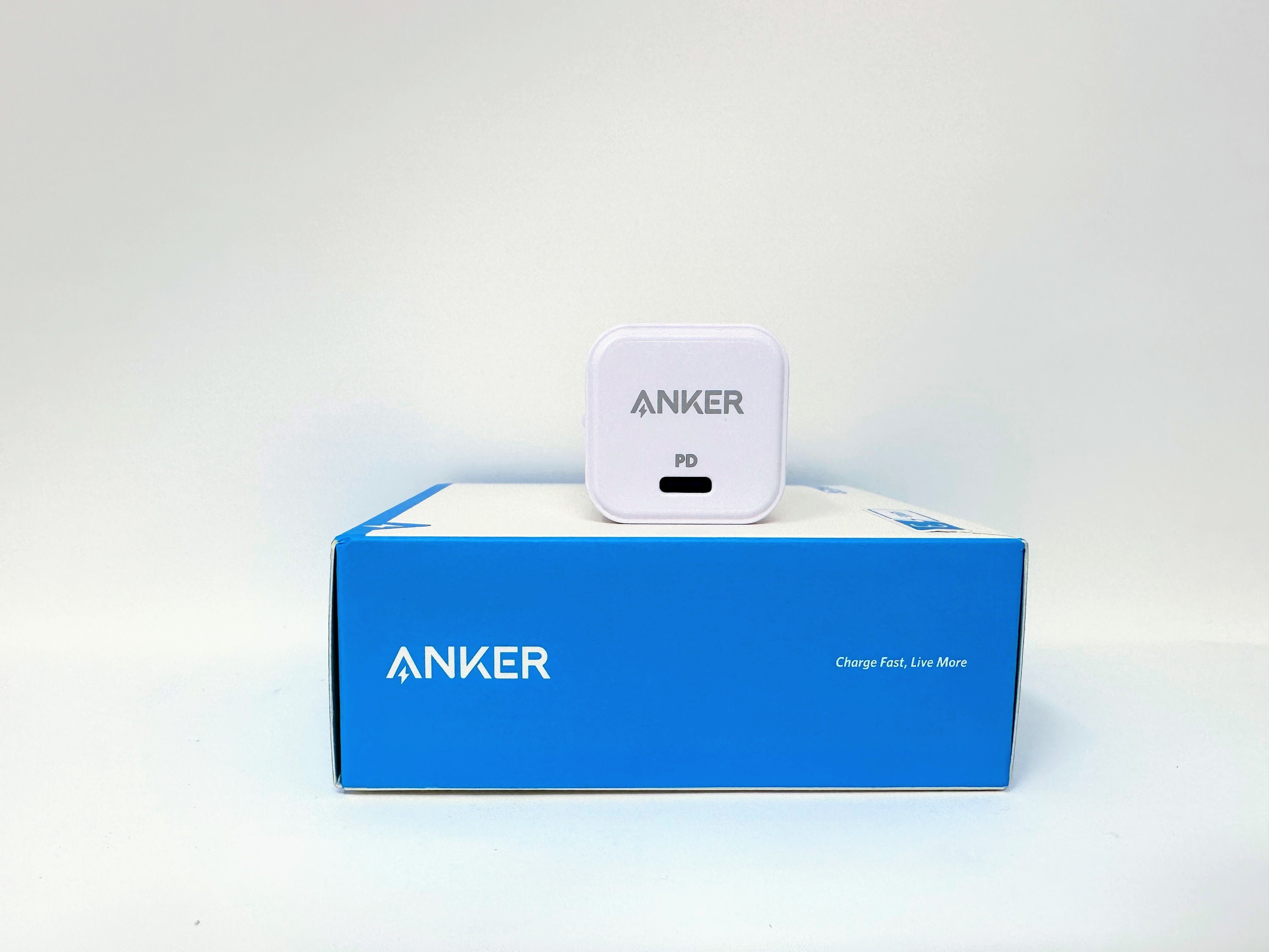 Anker PowerPort 20 Watt Netzteil Ladegerät für Apple Samsung USB-C