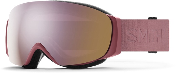 SMITH I/O MAG S Schneebrille 2024 chalk rose/chromapop everyday rose gold mirror